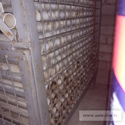 Rurki aluminiowe - pakiet zawierający 2 poz. asort., w tym: rurki aluminiowe (FI 38, długość: 215 mm) - 451 szt., (FI 38, długość: 680 mm) - 367 szt. 